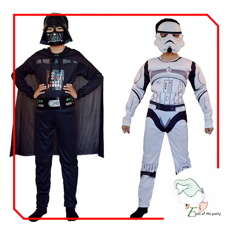 Darth Vader, Storm Trooper Star Wars Halloween Costume