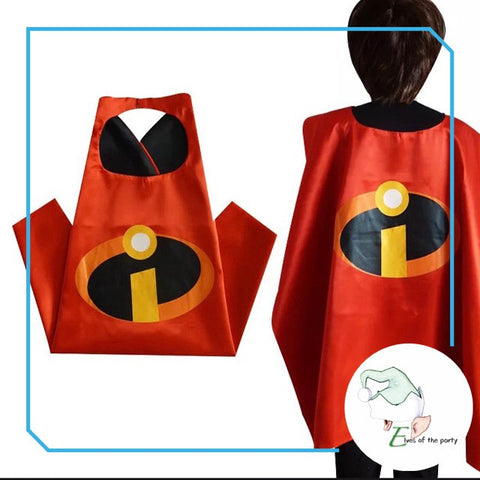 The Incredibles Cape and Mask Costume