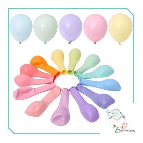 100pc Balloons - 10" Pastel