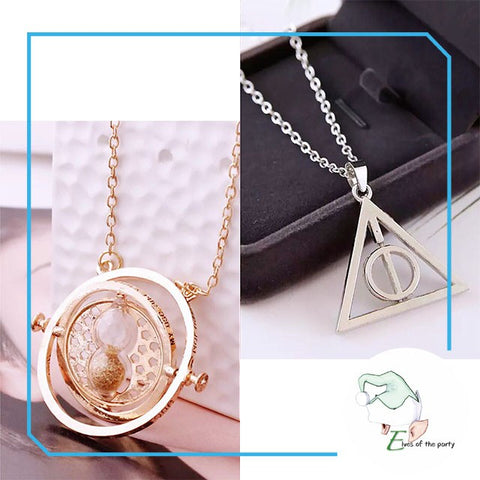 Harry Potter: Time Turner / Deathly Hallows Necklace