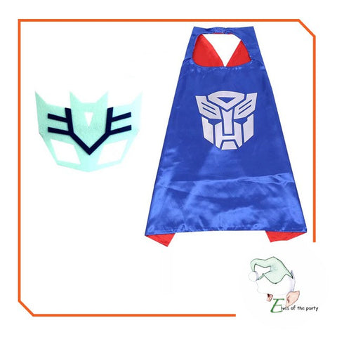 Transformers Cape and Mask Costume