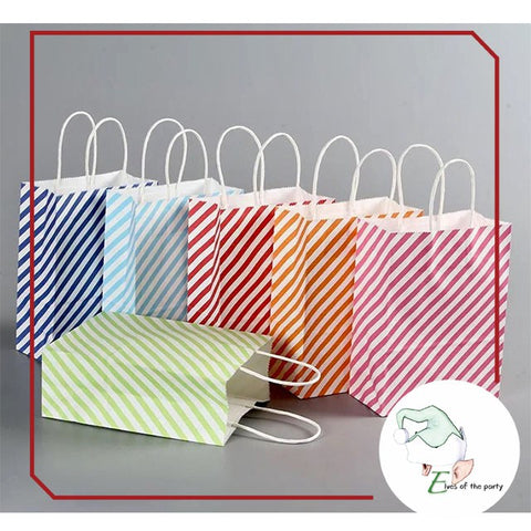 Stripes Gift Bag (Pack of 12)
