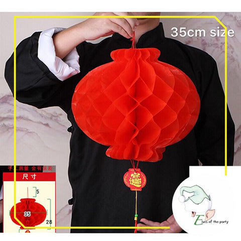 Chinese New Year Honeycomb Lantern