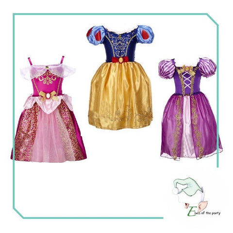 Princess Gowns: Snow White, Sleeping Beauty and Rapunzel Costume