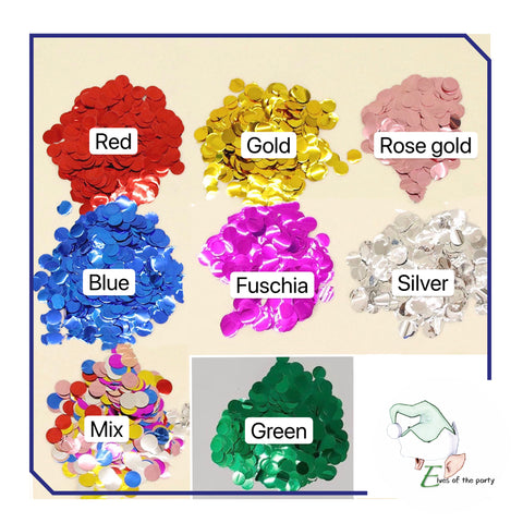 Metallic Foil Confetti Sequins