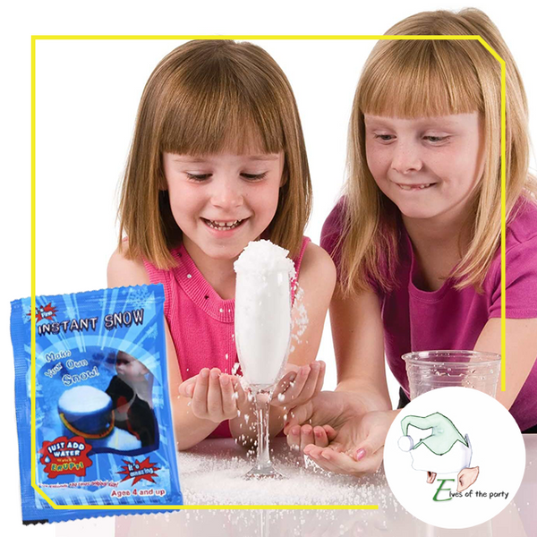 Christmas Decoration : Instant Faux Snow for Christmas Decor or Science experiments