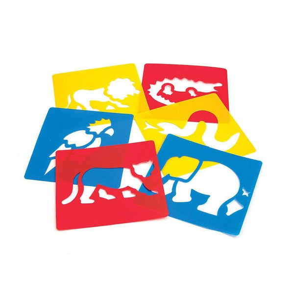 Plastic Drawing Painting Stencil Templates for Kids Crafts School Art Projects
